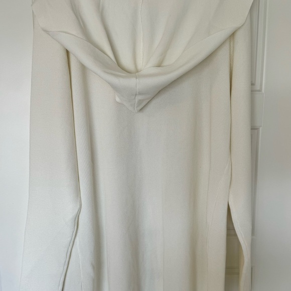 OAT NEW YORK Women XXL Cardigan Luxury Clothing Long Sleeve Hooded Open‎ Front - Picture 9 of 10